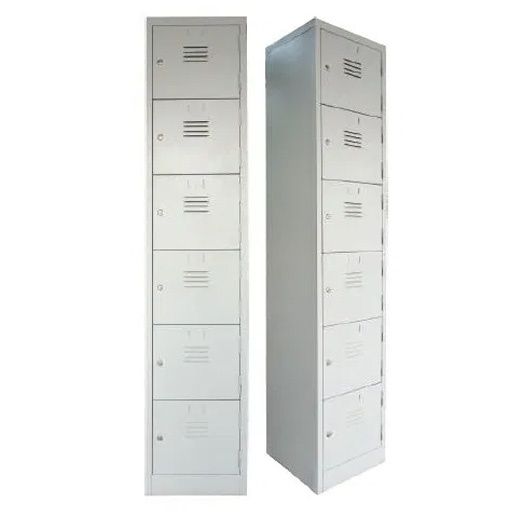 OEM 6 Compartment Steel Metal Locker