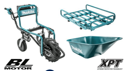 MAKITA BATTERY POWERED WHEELBARROW DCU180Z