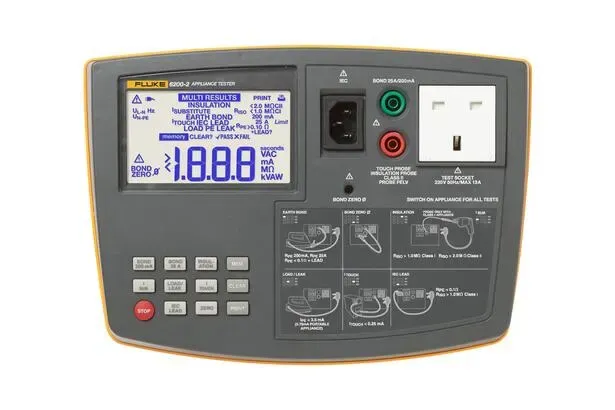 Fluke 6200 FLUKE-6200-2 UK Portable Appliance Tester Uk