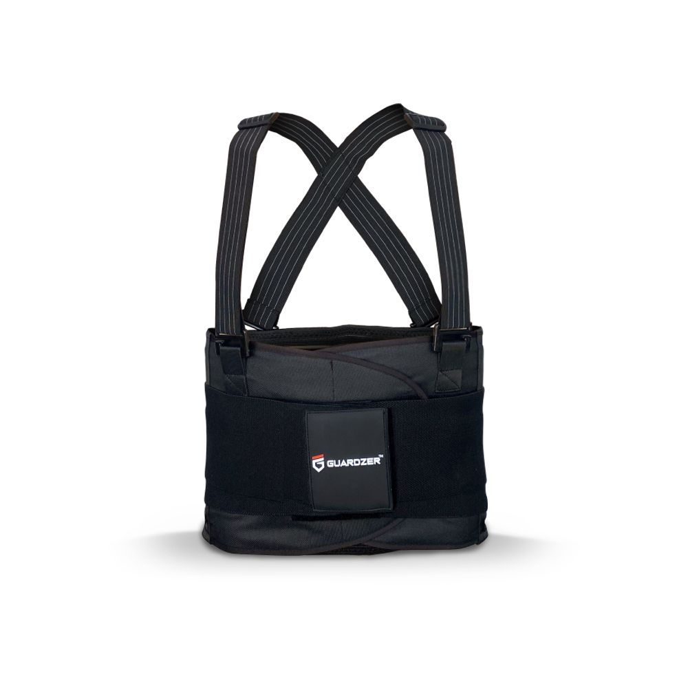 <Guardzer> GZ-701 Premium Back Support Belt with Reflectives - #XXL