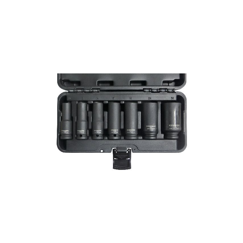 Kennedy *Kennedy 1/2in. Drive Deep Impact Socket Set, 7 Piece (KEN5839220K)