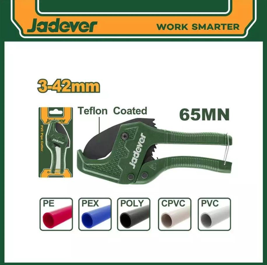 JADEVER PVC PIPE CUTTER 42MM JDPC54642