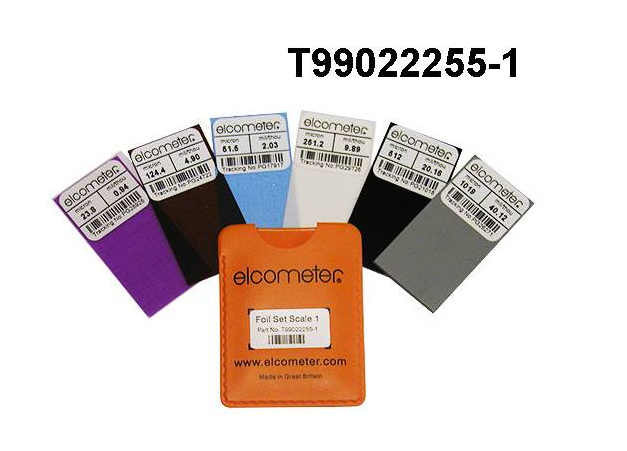 ELCOMETER 990 CALIBRATION FOIL SCALE 1 PRECISION FOIL SET T99022255-1 SHIMS