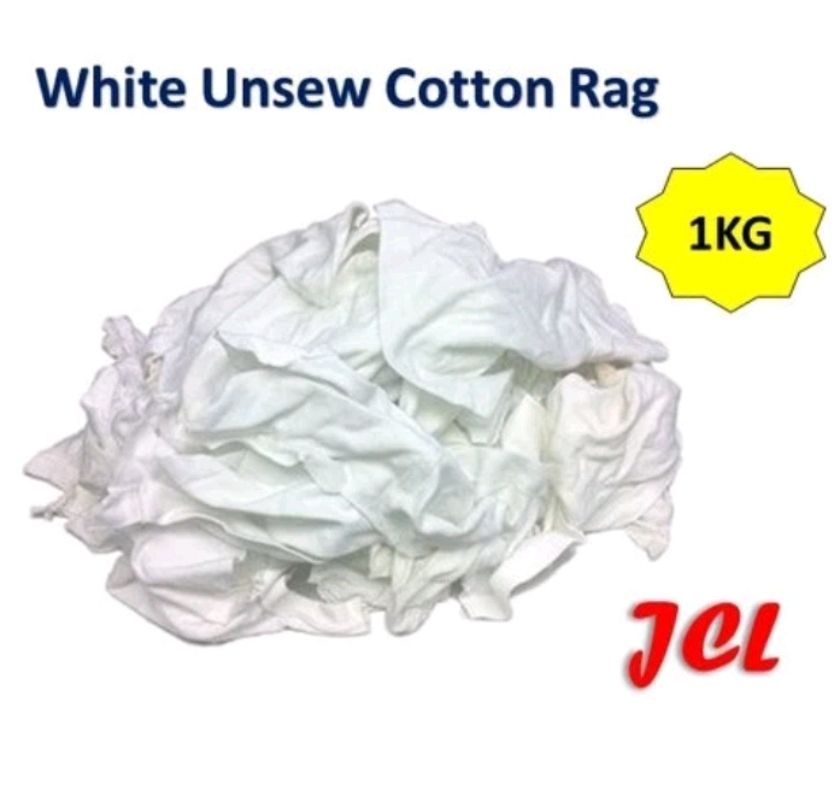 Cotton White Cotton Rag 1kg