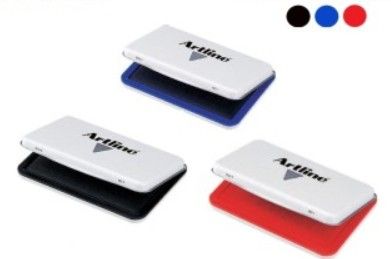 Artline Stamp Pad No 1 Black/Blue/Red