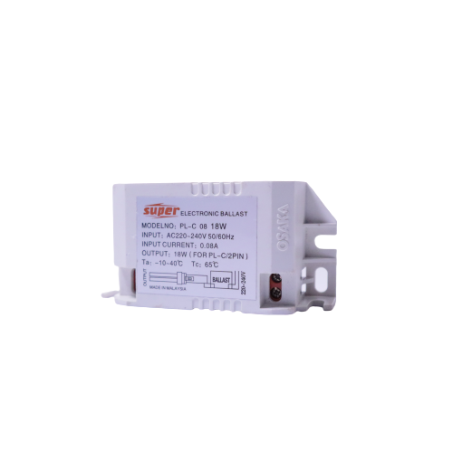 SUPER PLC 18W ELECTRONIC CHOKE / BALLAST (WHITE) FOR PLC BULB
