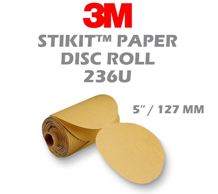 3M STIKIT PAPER DISC ROLL 236U (400PCS)
