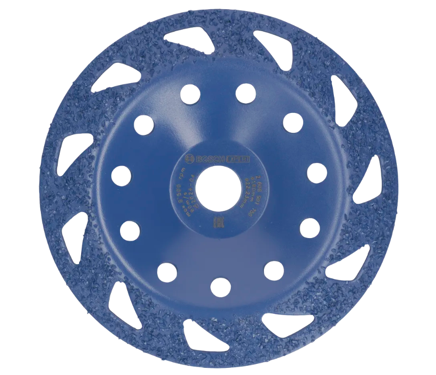 BOSCH EXPERT MULTI MATERIAL CARBIDE GRINDING HEAD MEDIUM FLAT (180 MM / 22.23 MM) (2608901748)