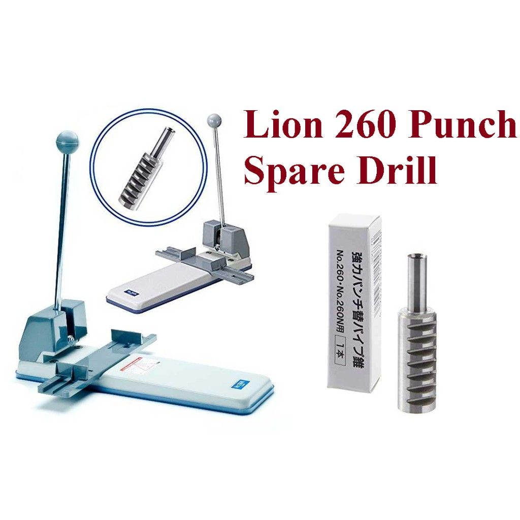 LION 260 Punch Spare Drill Blade Replacement (With Installation)