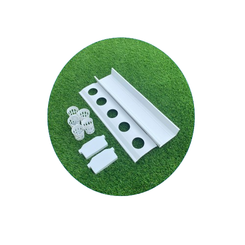 NFT SET MINI NFT HYDROPONIC 5 HOLES | JEFF FARM HYDROPONIC