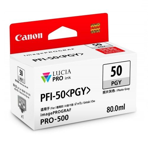 CANON Photo Gray ink tank (80 ml) PFI-50 PGY