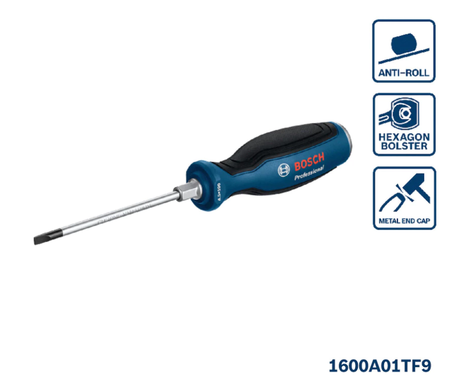 BOSCH SD SL4.5 X 100MM SLOTTED SCREWDRIVER (1600A01TF9)