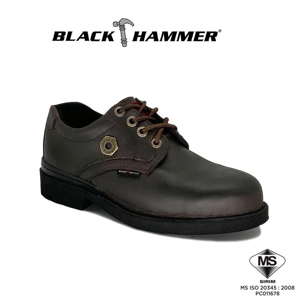 Black Hammer Safety Shoes Low Cut (DOSH & SIRIM Approve)