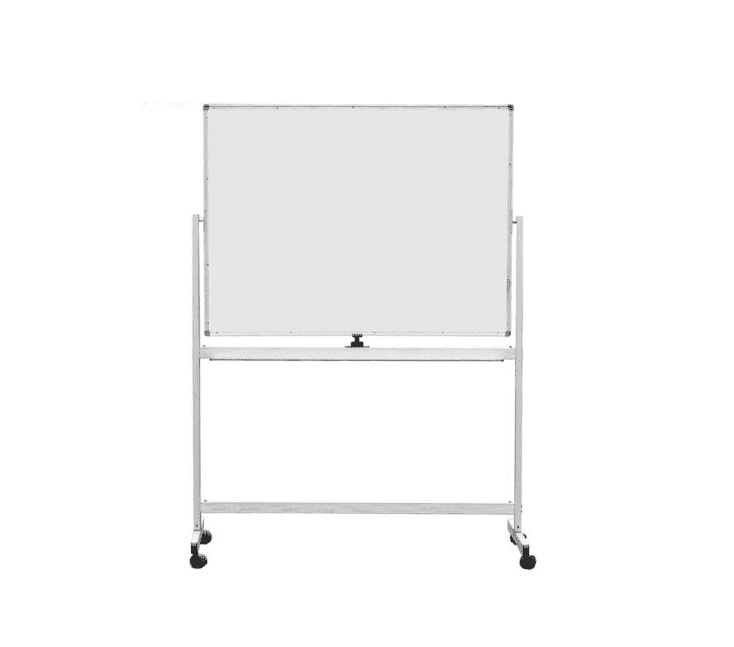 Double Sided Magnetic White Board With Stand 4ft x 5ft