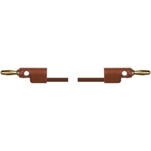Fluke PATCH 2948-48-2 Banana Plug Patch Cord, Gold (red)