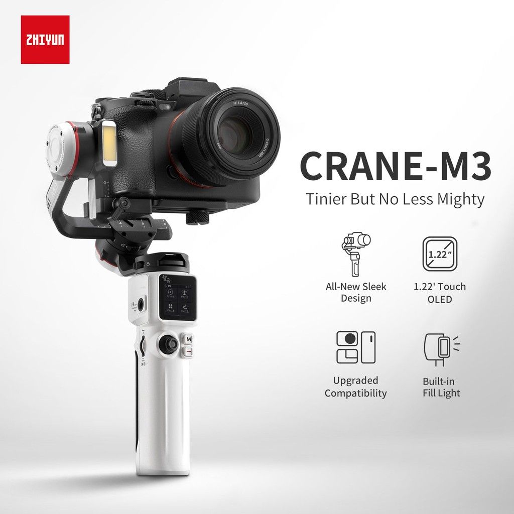 zhiyun-Tech *Zhiyun-Tech Crane M3 3-Axis Handheld Gimbal Stabilizer