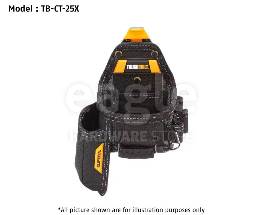 TOUGHBUILT TB-CT-25X TAPE & KNIFE POUCH + NOTEBOOK & PENCIL