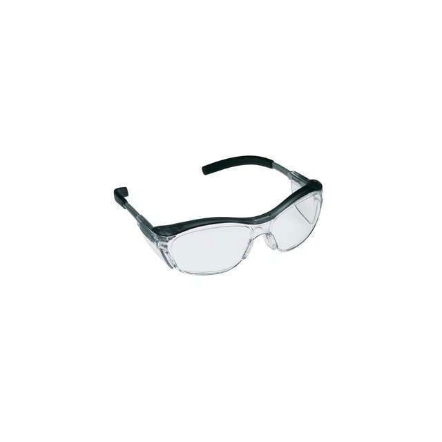 3M Nuvo Protective Eyewear 11411-00000-20, Clear Anti-Fog Lens, Grey Frame, 20 ea/Case