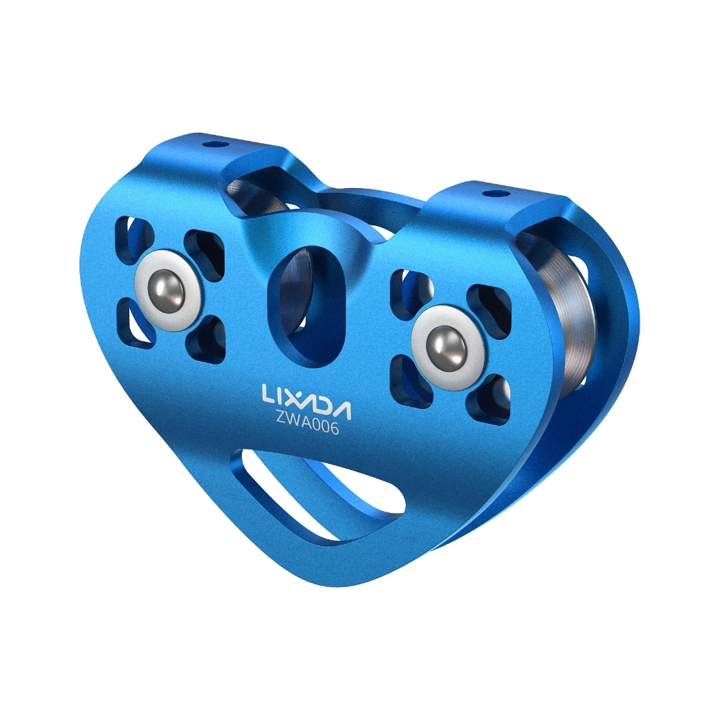 Lixada 30kN Cable Trolley Pulley with Ball Bearing
