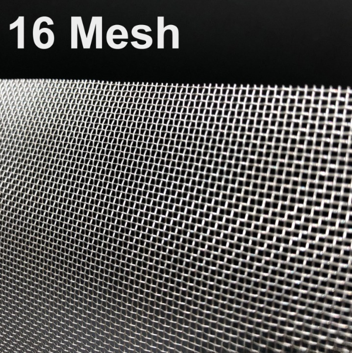 STAINLESS STEEL WIRE MESH SS 304 NETTING 16 MESH SS304