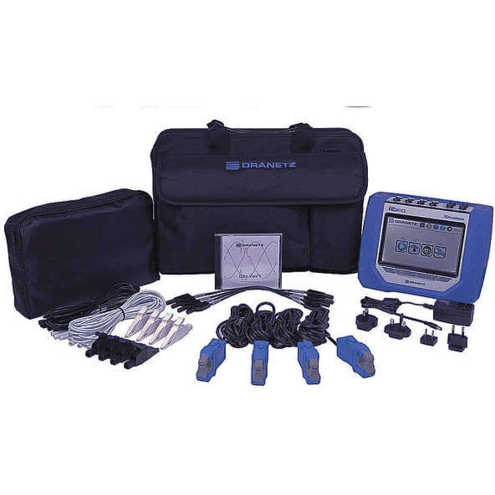 DRANETZ HDPQ-XA10PKG Power Quality Analyzer Kit 10A HDPQ Xplorer
