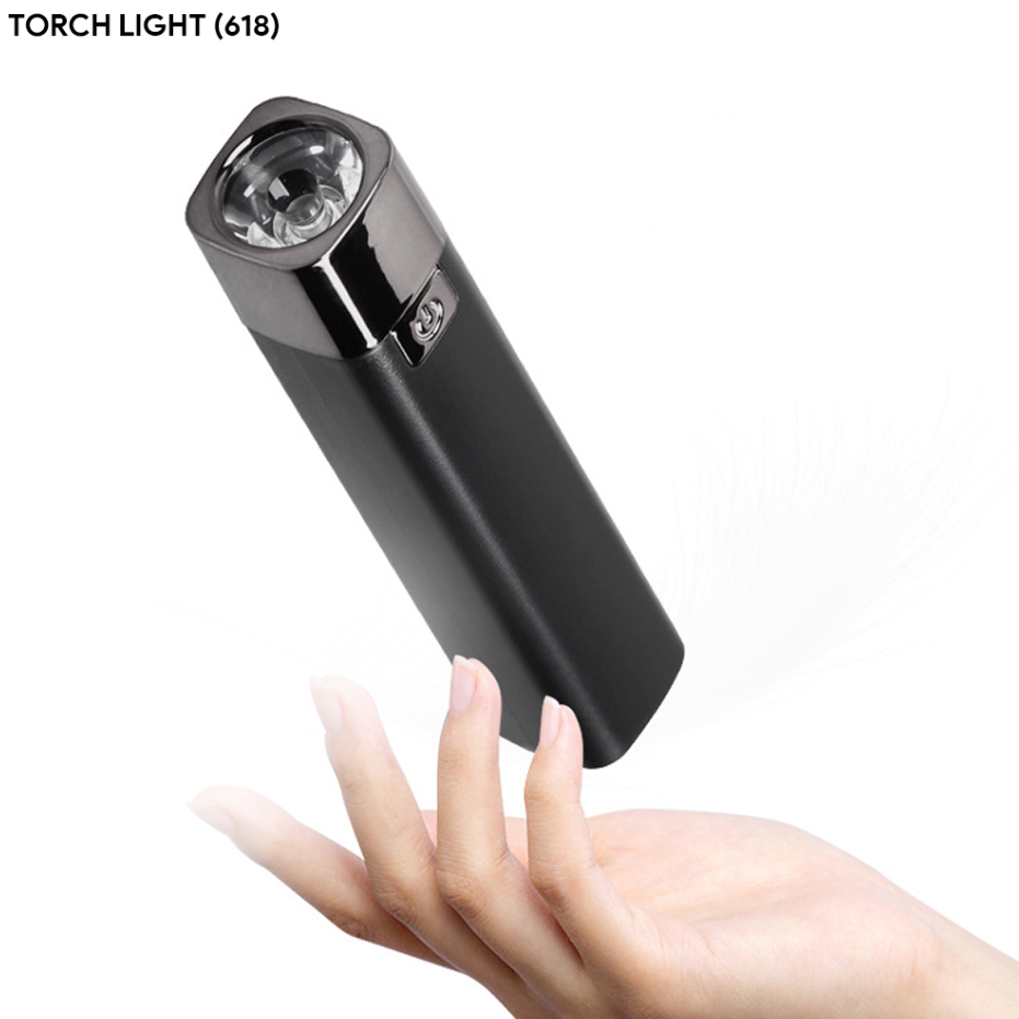 RANDOM LED RECHARGEABLE TORCH LIGHT 1200MA (618) RANDOM