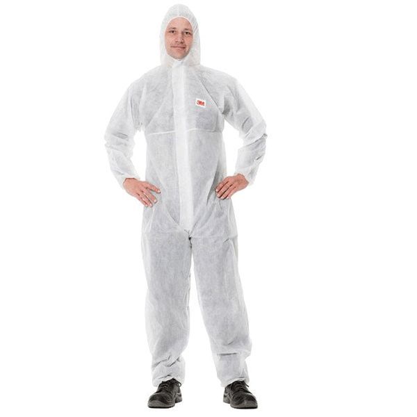 3M *3M White Disposable Coverall (Size XXL) - 3M 4510