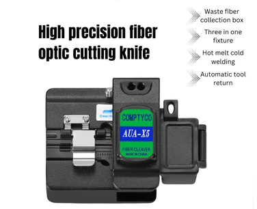 COMPTYCO AUA-X5 BLACK FIBER OPTIC CUTTER HIGH PRECISION CABLE CUTTING KNIFE CV051