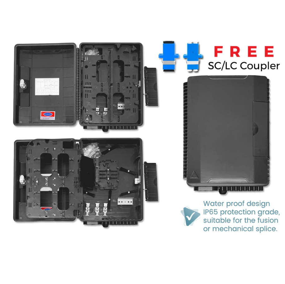 48 PORTS FIBER WALL MOUNT TERMINATION BOX