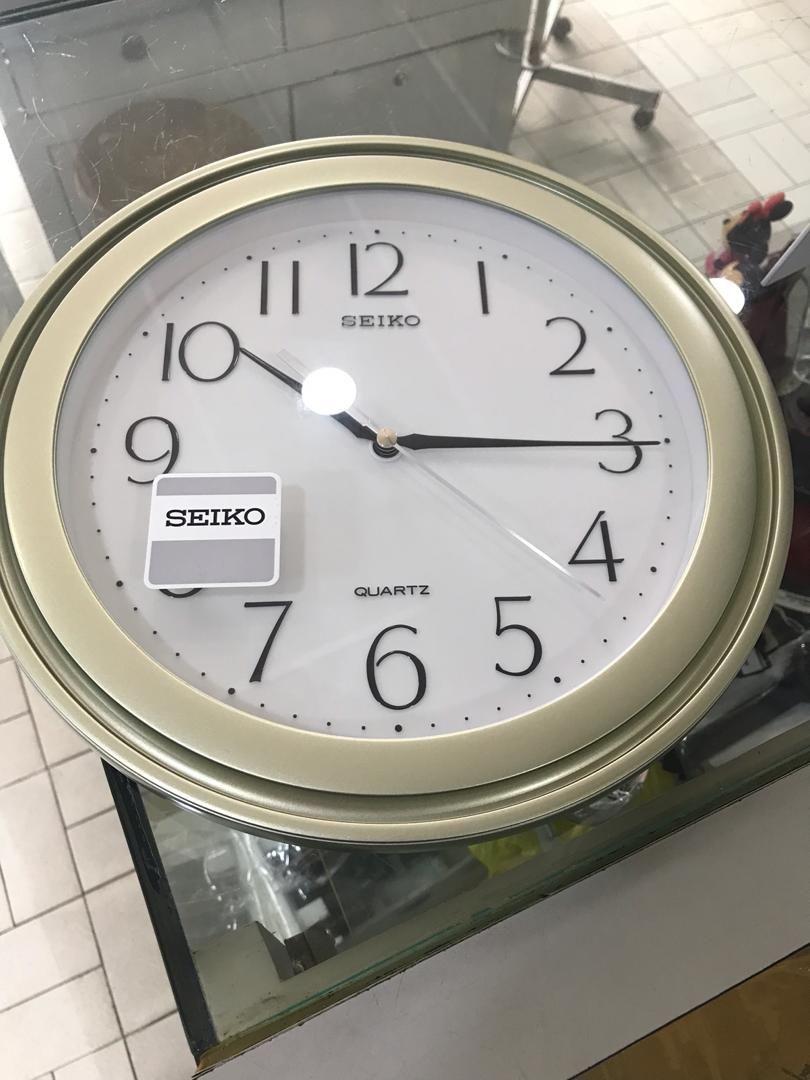 SEIKO WALL CLOCK -287MM /Seiko /Wall Clock /Clock /Orient Clock /Jam Dinding