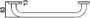 ABAGNO 450*Ø25mm Grab Bar