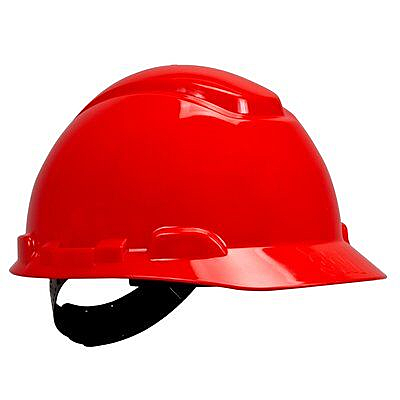 3M *3M™ SecureFit™ Hard Hat H-705FR-UV Red Safety Helmet