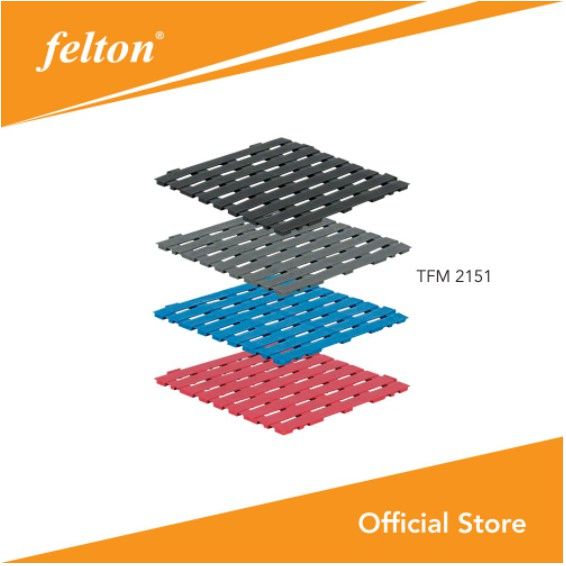 Felton *Felton TFM2151 Durable Rubber Anti Slip Floor Mat