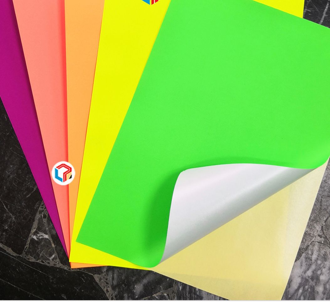 qs A4 colour sticker 10 sheet