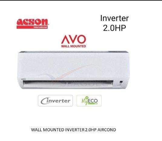 Acson 2.0HP Inverter Aircond With Basic Installation