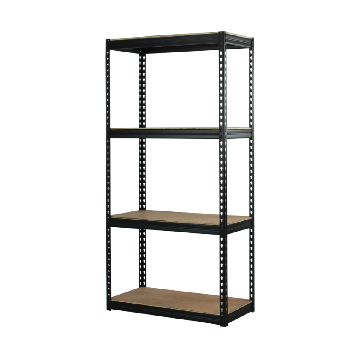 4 Tier Boltless Rack with Metal Shelf
