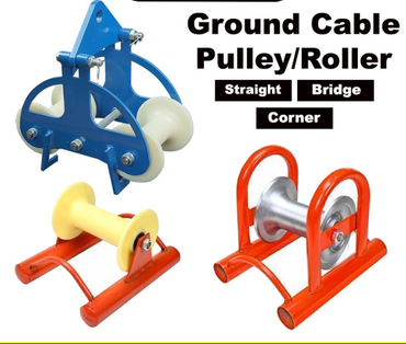 GROUND CABLE ROLLER HIGH QUALITY NYLON AND ALUMINIUM CABLE PULLEY NP401