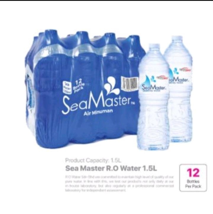 Ocha Drinking Water 1.5 Liter 12Bott/Pack with Free Delivery Klng Valley Only