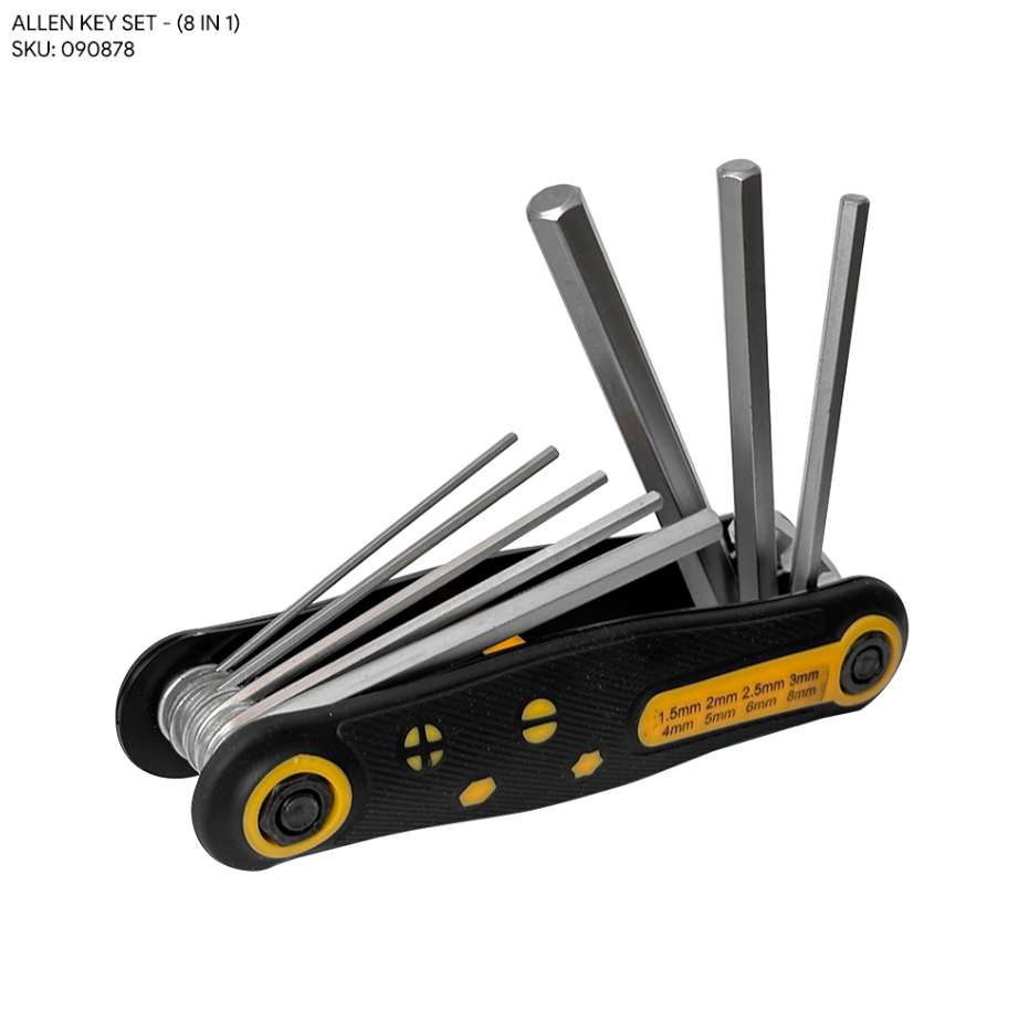 RANDOM ALLEN KEY 8 IN 1 SET (090878) RANDOM