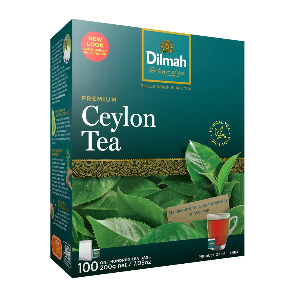 QP Dilmah Premium Ceylon Tea Teabags 100 x 2g