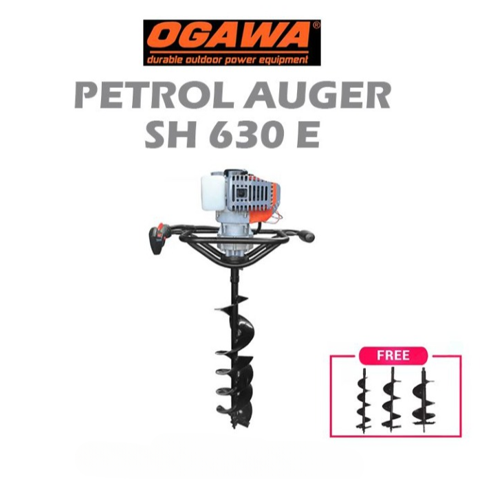 OGAWA PETROL AUGER SH630E