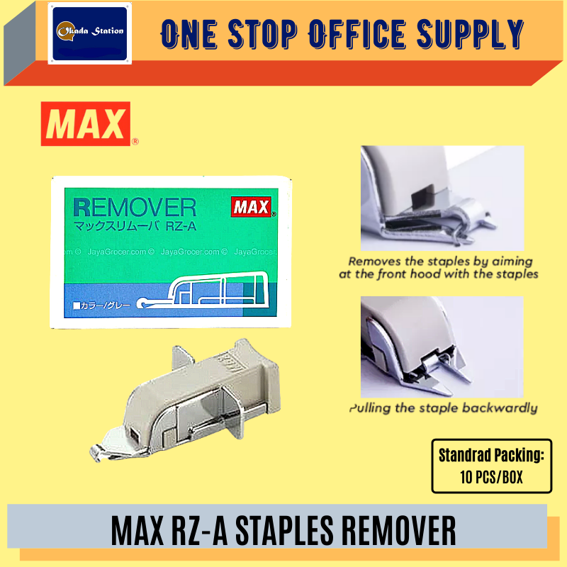 MAX RZ-A STAPLER REMOVER / Max / Stapler Remover / RZ-A / Remover / Max Stapler Remover