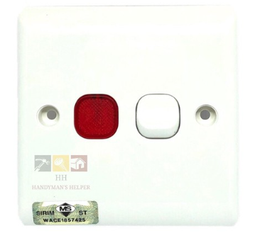 MAND-SIRIM 20A SWITCH OUTLET DOUBLE POLE SWITCH SUIS