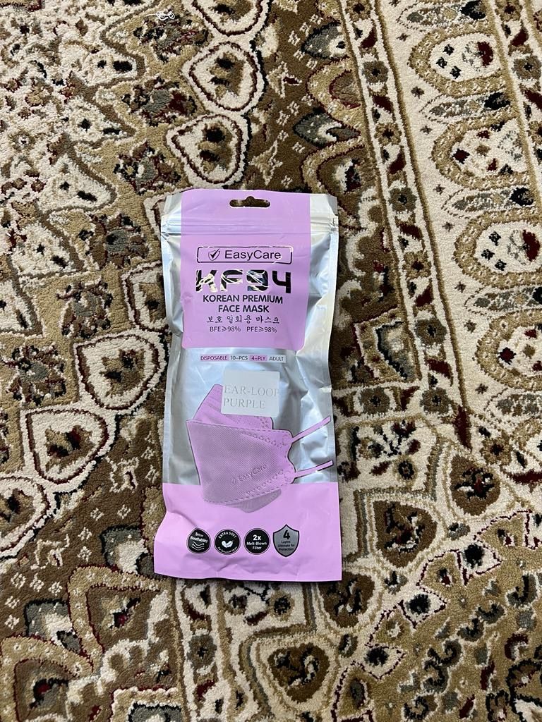 Easycare KF94 Face Mask Earloop - Purple