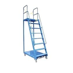QP Ladder Trolley Movable With Wheel And Brake 7ft