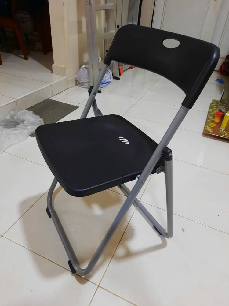 qs Folding Chair Black