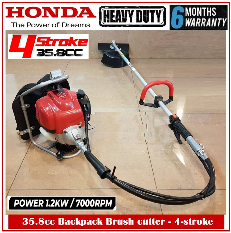 HONDA GX35 ENGINE 4-STROKE GRASS/BRUSH CUTTER / COME WITH TANAGAWA SHAFT - MADE IN JAPAN.