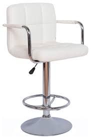 BARSTOOL CHROME WITH PVC BLACK OR WHITE SEATER / ERGONOMIC / Barstool Chrome / Bar Stool / Chairs / PVC Seater Barstool Chrome