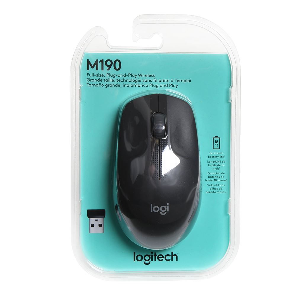 LOGITECH M190 WIRELESS MOUSE