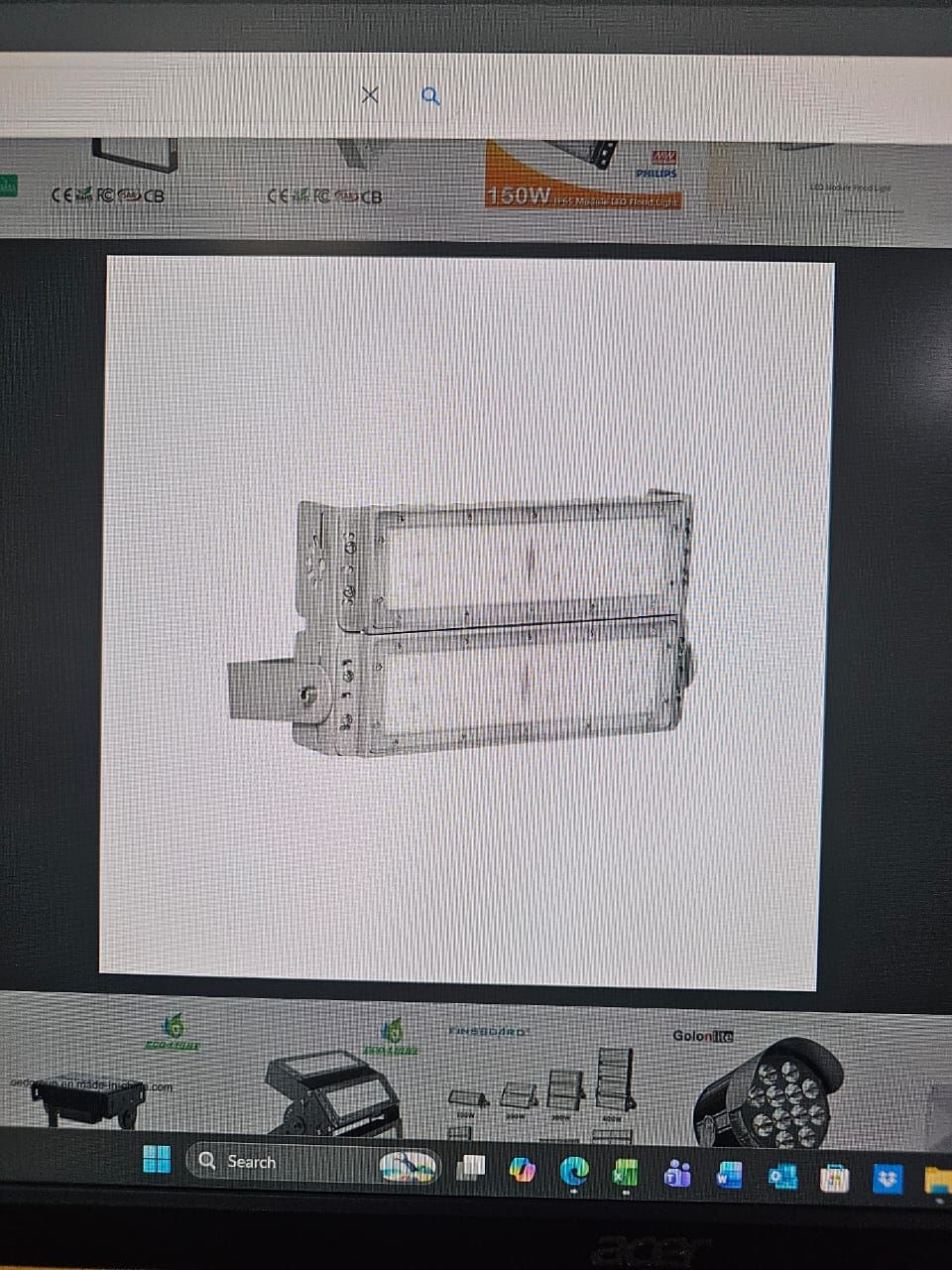 LED MODULE FLOODLIGHT MOSO LED DRIVER
